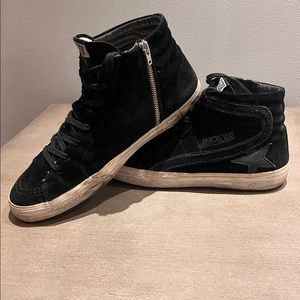 Golden Goose Black Suede 42 - Excellent condition